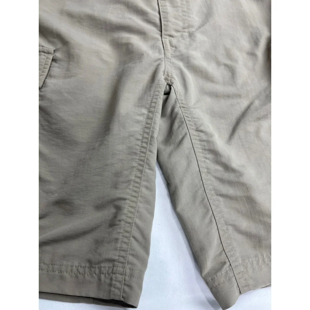 The‎ North Face Cargo Shorts Mens Large Tan Belted Hiking Outdoor Gorpcore E7
